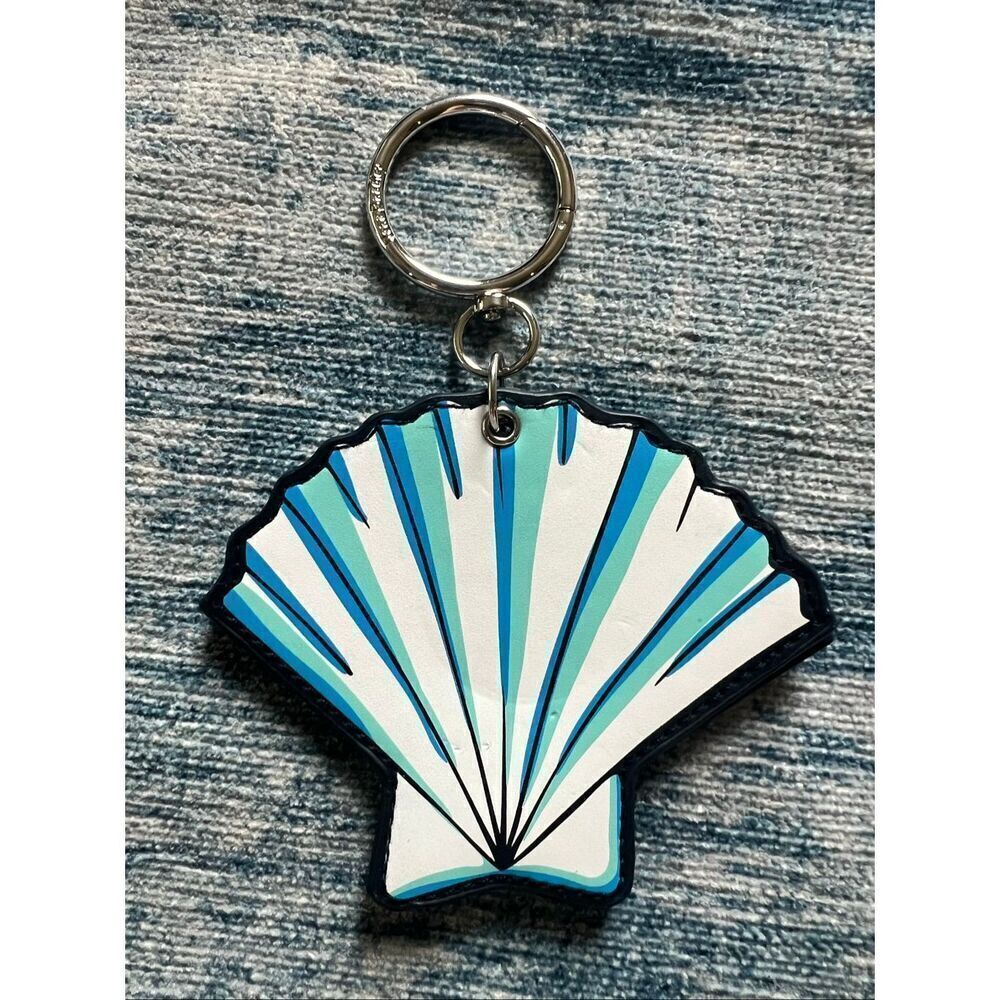 Vera Bradley Seashell Bag Charm / Large Keychain